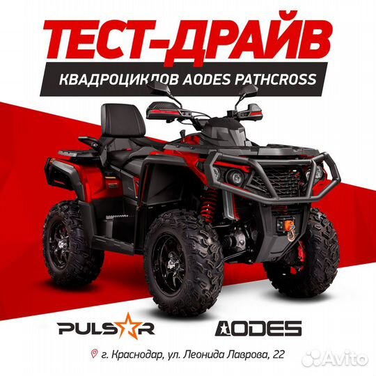 Квадроцикл aodes Рathcross MAX 1000 MUD PRO 2024