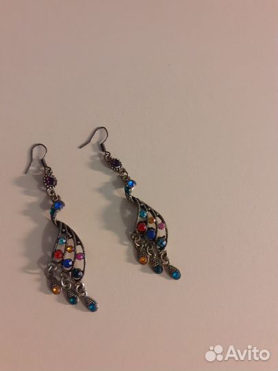 Бижутерия серьги, подвески