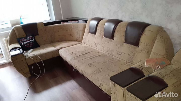 Угловой диван бу
