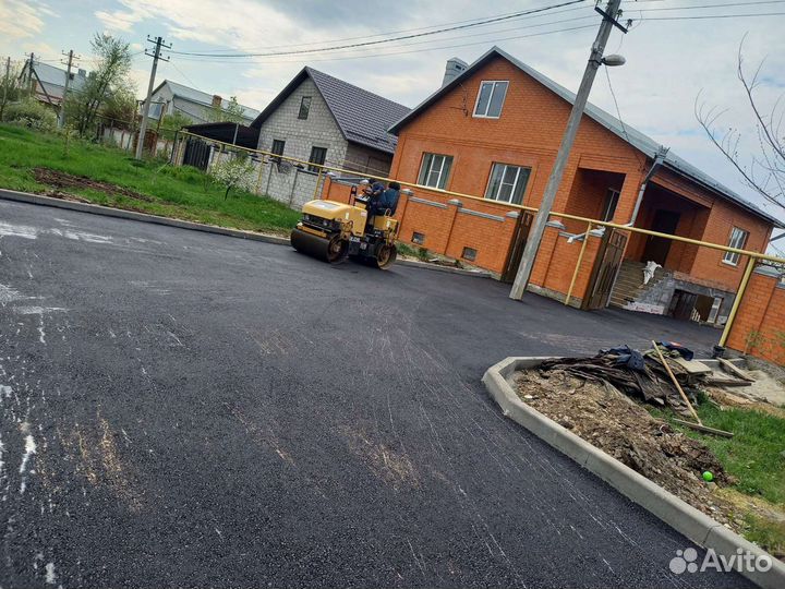 Асфальтировка и благоустройство