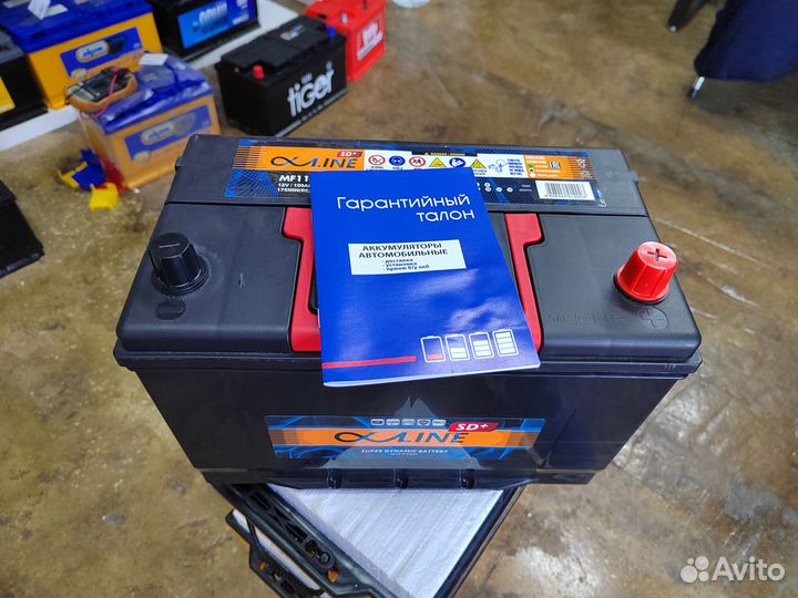 Аккумулятор Alphaline SD+ 100 Ач обр 850 А