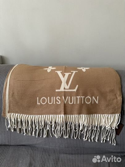 Палантин женский теплый Louis Vuitton