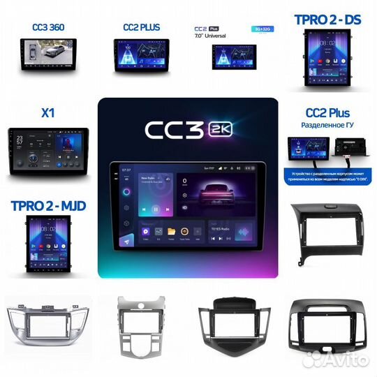 Магнитола Teyes на любой авто