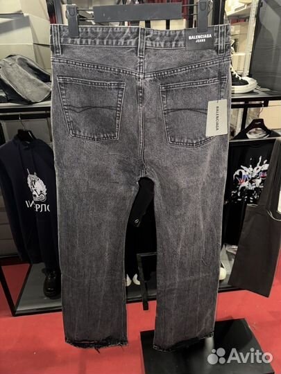 Balenciaga Gray Jeans SS24 Denim