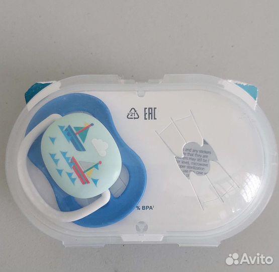 Пустышка avent 6 18