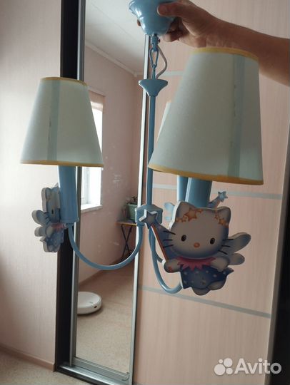 Люстра в детскую комнату