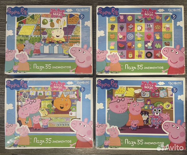 Пазлы Свинка пеппа