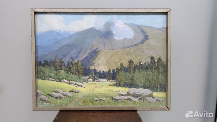 Картина Дорого в горы Новиков М.А. член союза СССР