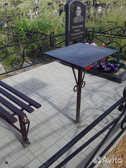 Паматники. ограды. благоустройство захоронений