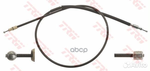 GCH717 Трос ручного тормоза VW touareg -10 1750