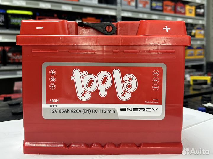 Аккумулятор Topla Energy 66 Ач обр 620 А