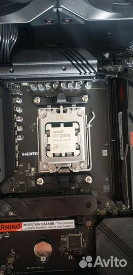 Топовый игровой пк Ryzen 7800X3D, 4070 Ti Super