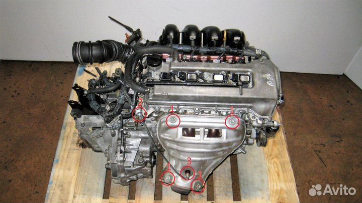 Двигатель Toyota Corolla 1ZZ-FE