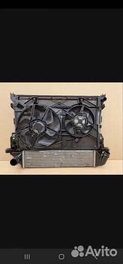 Радиатор охлаждения opel vivaro