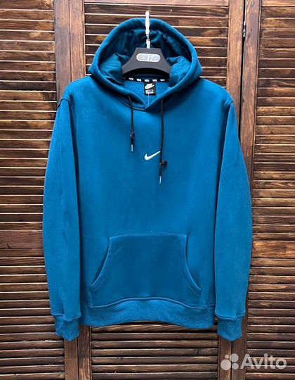 Худи nike на флисе унисекс