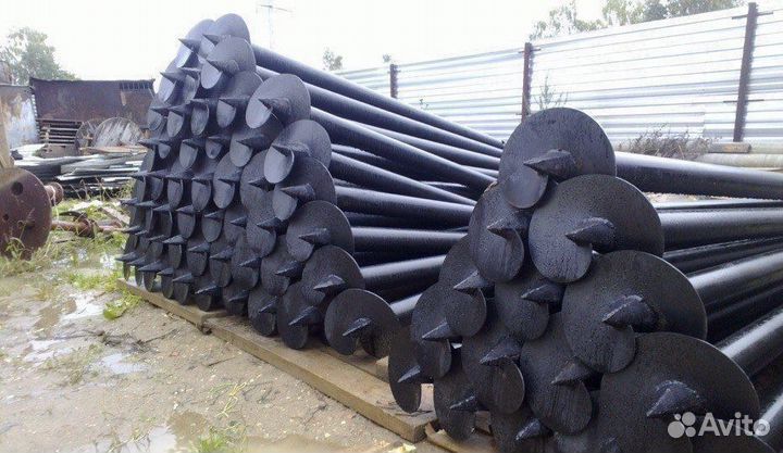 Винтовые сваи под ключ