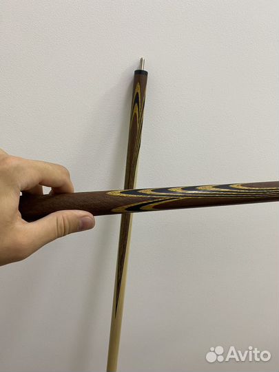 Кий для русского бильярда Королев, палисандр, граб