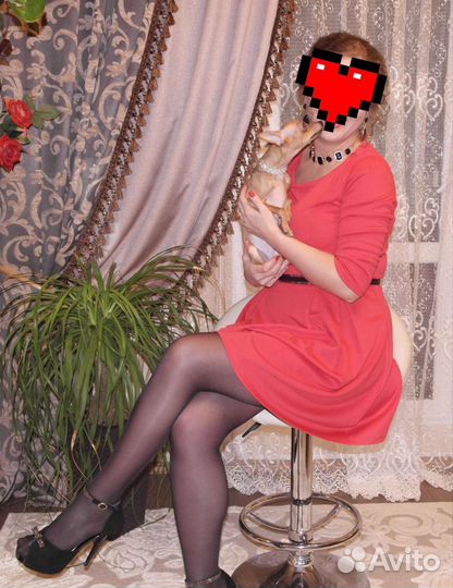 Платье трикотажное