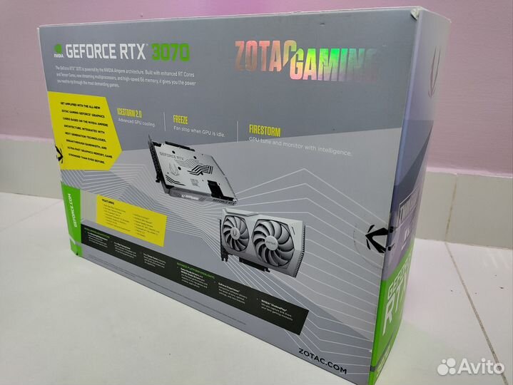 Zotac RTX 3070 Twin Edge (Гарантия)
