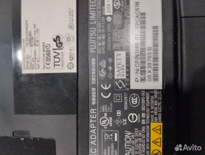 Ноутбук fujitsu lifebook