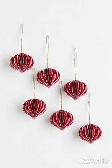 Новогодние украшения H&M home