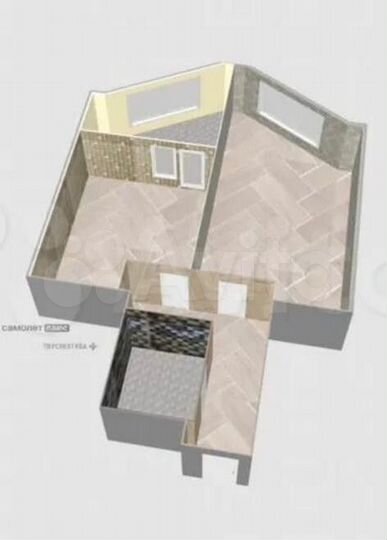 2-к. квартира, 41 м², 13/25 эт.