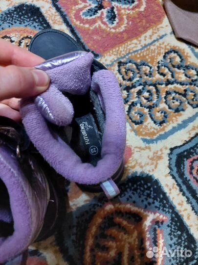 Ботинки зимние для девочки 29 р