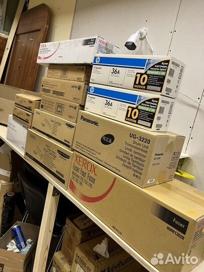 Картриджи xerox, тонеры xerox и др