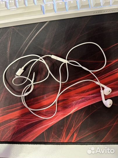 Наушники apple earpods lightning