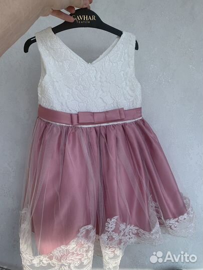 Платье на девочку 86-92
