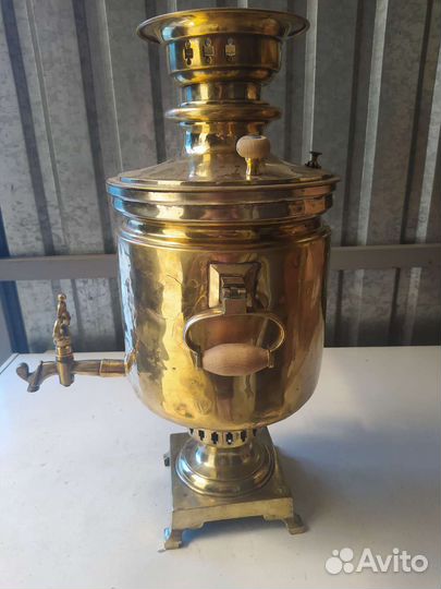 Самовар на дровах царский