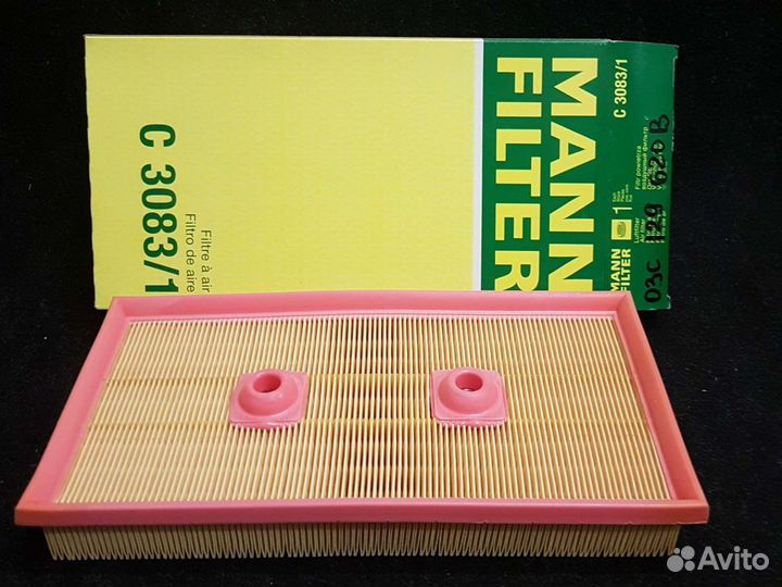 Фильтр воздушный 03C129620B VW skoda