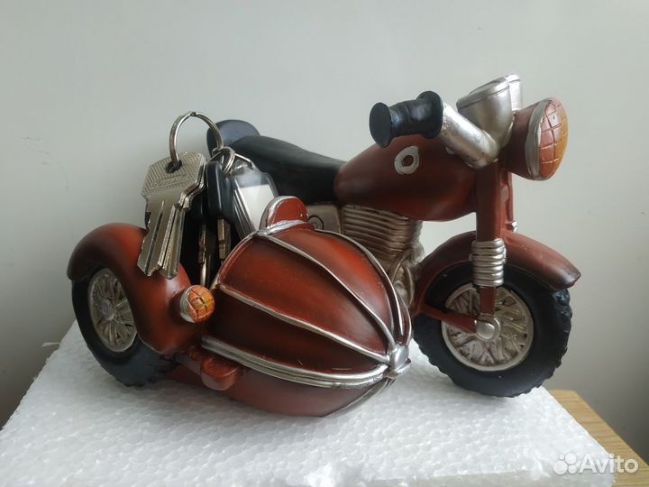 Мотоцикл с коляской подарок для мотоциклиста