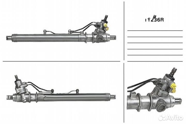 Рулевая рейка Toyota Previa 1990-2000, psgty236R