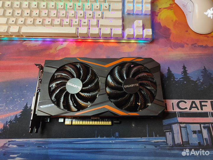 Видеокарта gtx 1050ti 4gb rgb