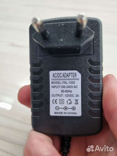 Блок питания 12v 2a