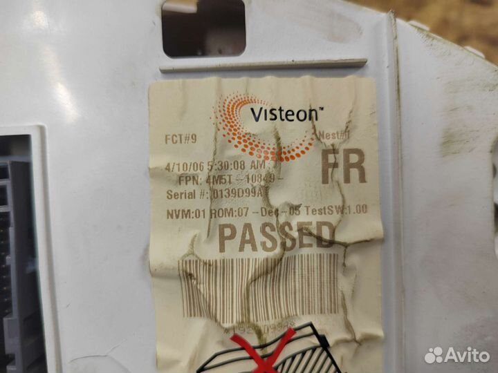 Приборная панель Ford focus 2 C-max