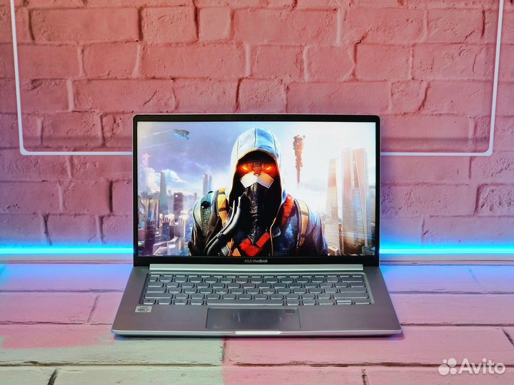 Ноутбук Asus Core i7 1065G7 16Gb SSD 512Gb IPS 14