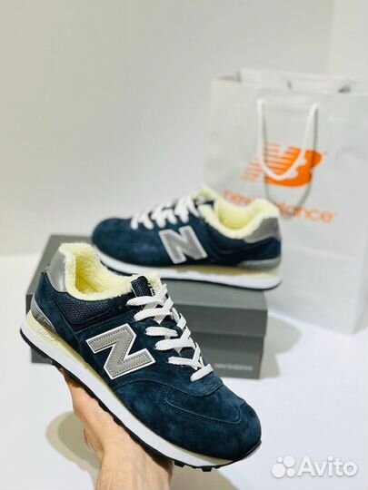 Кроссовки New Balance 574 зимние