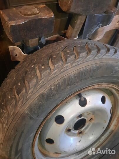 Зимняя резина с дисками r14