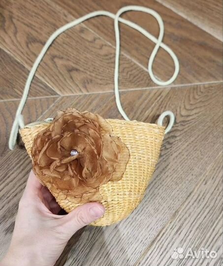 Соломенная сумка