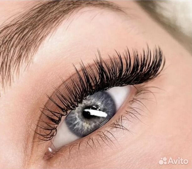 Наращивание ресниц модель для ученицы
