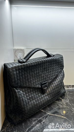 Кожаный портфель Bottega Veneta