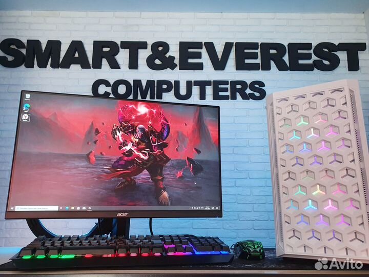 Крутой Для Всего i3-10100F/8G/SSD+HDD/GTX1050Ti 4G