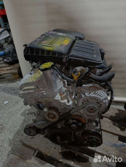 Двигатель mazda Demio de3fs ZJ
