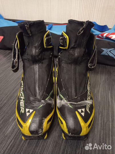 Ботинки лыжные коньковые Fisher RCS skate