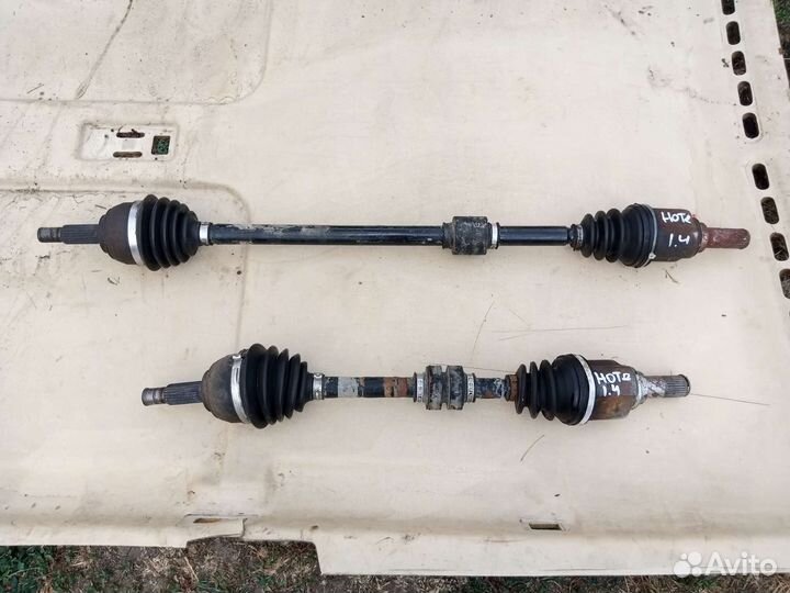 Привода передние nissan note мккп 1.4