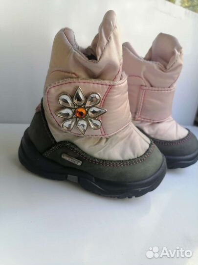 Сапоги ботинки зимние для девочки