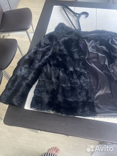 Шуба норковая 44 46 бу