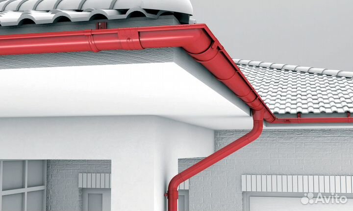 Водосток пластик и металл